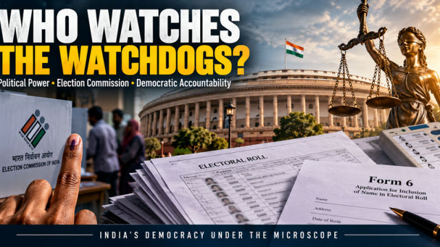 Political accountability and institutional independence are central to the credibility of Indian democracy.